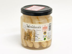 yemas de espárragos mendaviés | charcuteria Mi Encina